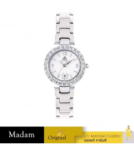 นาฬิกาข้อมือ Paris Polo Club PPC-EB03-WE  ÉTOILE ARCELLA DATE WHITE WHITE