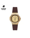 นาฬิกาข้อมือ US MASTERS POLO CLUB USM-DD54-BR-GD THE EMPIRE LADY DIAMOND DATE BROWN / GOLD	