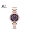 นาฬิกาข้อมือ PARIS POLO CLUB PPC-EB08-SRG-VLT MEDICI CLASSIC DATE SILVER ROSEGOLD / VIOLET	