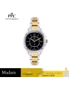 นาฬิกาข้อมือ PARIS POLO CLUB PPC-DG02-SGD-BK CHARLES CLASSIC DATE SILVER GOLD / BLACK	