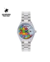 นาฬิกาข้อมือ PARIS POLO CLUB USM-DF08-LBU MANHATTAN JIGSAW DAY DATE BLACK	