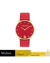 นาฬิกาข้อมือผู้หญิง รุ่น CO14504386,สาย Leather, สีแดง
