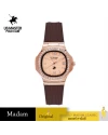 นาฬิกาข้อมือ US MASTERS POLO CLUB USM-DD54-BR-RG THE EMPIRE LADY DIAMOND DATE BROWN / ROSEGOLD	