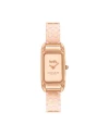 นาฬิกาข้อมือผู้หญิง COACH 14504194 Cadie Rectangular C-Strap Women's Mother's Day G Stainless steel Rose Gold		