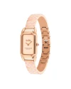 นาฬิกาข้อมือผู้หญิง COACH 14504194 Cadie Rectangular C-Strap Women's Mother's Day G Stainless steel Rose Gold		