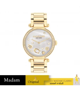 นาฬิกาข้อมือผู้หญิง COACH 14504265 Women's watch, model Stainless steel Gold		