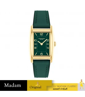 นาฬิกาข้อมือผู้หญิง รุ่น CO14504354,สาย Leather, สีเขียว