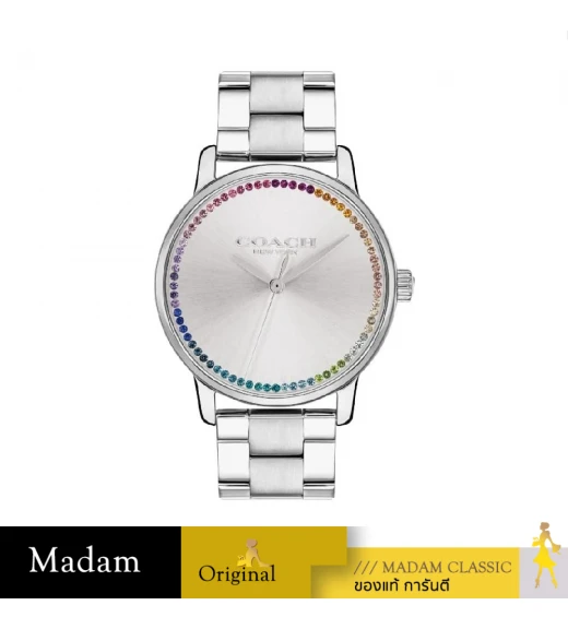 นาฬิกาข้อมือผู้หญิง COACH 14503968  Stainless Steel Silver		