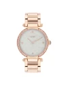 นาฬิกาข้อมือผู้หญิง COACH 14504184  Stainless steel Rose Gold		