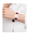 นาฬิกาข้อมือผู้หญิง COACH 14504204 Ladies Elliot Women's Watch Leather  Red