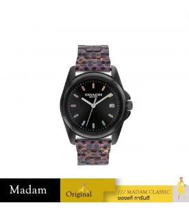 นาฬิกาข้อมือผู้หญิง COACH 14504276 Greyson Women'S Stainless steel Grey		