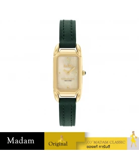 นาฬิกาข้อมือผู้หญิง รุ่น CO14504350,สาย Green Calfskin, สีเขียว