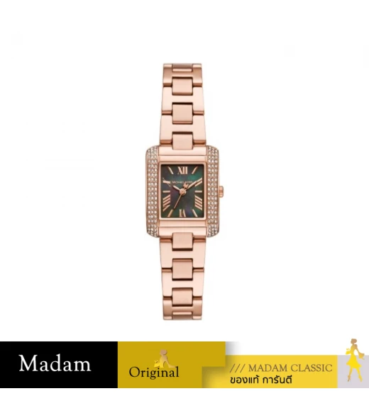 นาฬิกา MICHAEL KORS   MK4868 Emery Women Watch 22 mm. Stainless Steel  Rose Gold		