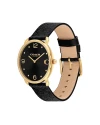 นาฬิกาข้อมือผู้หญิง รุ่น CO14504289,สาย Leather, สีดำ