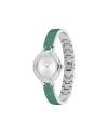 นาฬิกาข้อมือผู้หญิง COACH 14504329 Ladies Chelsea Watch Stainless Steel Silver White/Green 		