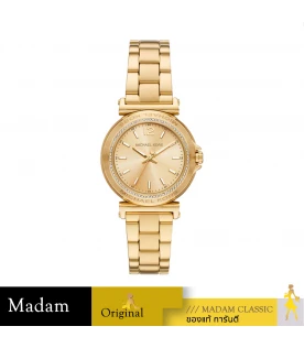 นาฬิกาข้อมือผู้หญิง MICHAEL KORS   MK7516 Maren Three-Hand Stainless Steel Gold		