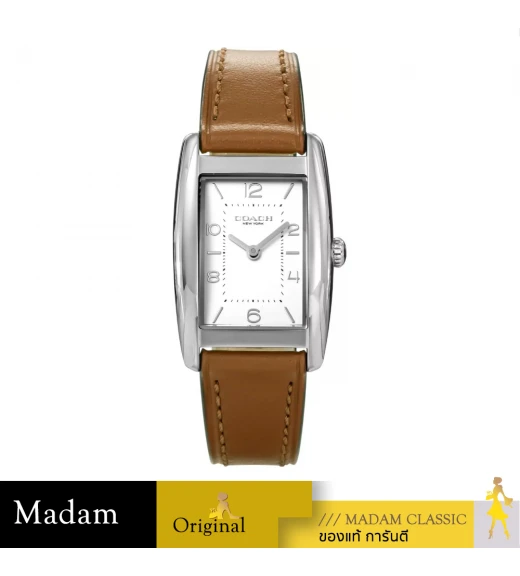 นาฬิกาข้อมือผู้หญิง รุ่น CO14504311,สาย Leather, สีน้ำตาล