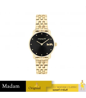 นาฬิกาข้อมือผู้หญิง COACH 14504301 Ladies Elliot Watch  Stainless Steel Gold 		