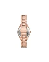 นาฬิกาข้อมือผู้หญิง MICHAEL KORS   MK4850SET Wristwatch + Necklace + Earrings Stainless Steel Rose Gold		