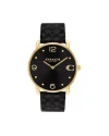 นาฬิกาข้อมือผู้หญิง รุ่น CO14504289,สาย Leather, สีดำ