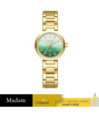 นาฬิกาข้อมือ LEE COOPER LC08032-170,28 MM,STAINLESS STEEL,GREEN / GOLD		