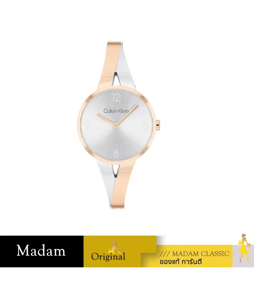 นาฬิกาข้อมือ CALVIN KLEIN CK25100028,30 MM.,STAINLESS STEEL,ROSE GOLD - SILVER