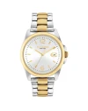 นาฬิกาข้อมือ COACH 14503913,36 MM,STAINLESS STEEL,TWO-TONE  WHITE / GOLD		