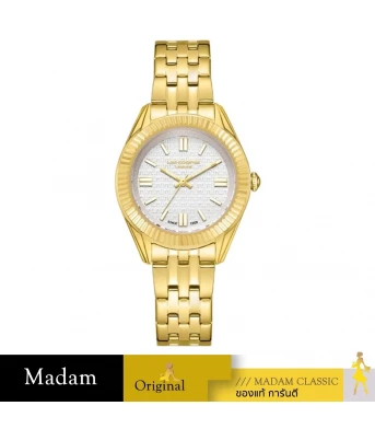 นาฬิกาข้อมือ LEE COOPER LC08038-130,34 MM,STAINLESS STEEL,GREY / GOLD		