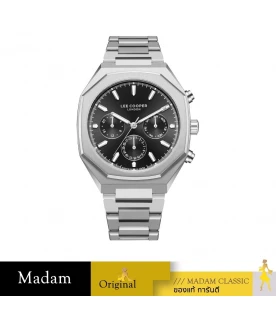 นาฬิกาข้อมือ LEE COOPER LC08045-350,43 MM,STAINLESS STEEL,BLACK / SILVER		