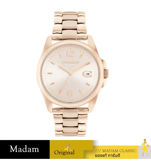 นาฬิกาข้อมือ COACH 14503912,36 MM,STAINLESS STEEL,ROSE GOLD		