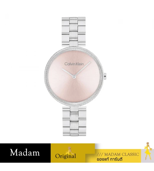 นาฬิกาข้อมือ CALVIN KLEIN CK25100015,32 MM.,STAINLESS STEEL,SILVER
