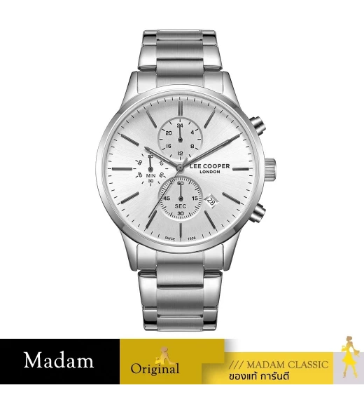 นาฬิกาข้อมือ LEE COOPER LC08042-330,44 MM,STAINLESS STEEL,SILVER