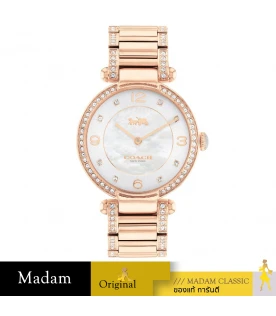 นาฬิกาข้อมือ COACH 14503831,LADIES CARY WATCH, 34 MM,STAINLESS STEEL,ROSE GOLD		