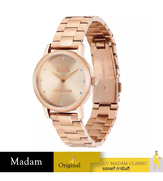 นาฬิกาข้อมือ COACH 14503003 28 MM.,STAINLESS STEEL,ROSE GOLD		