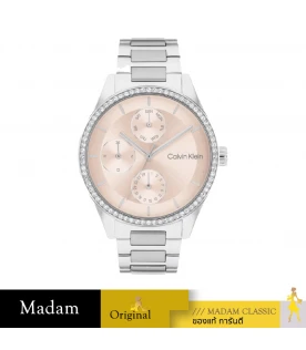 นาฬิกาข้อมือ CALVIN KLEIN CK25100007,38 MM.,STAINLESS STEEL,SILVER	