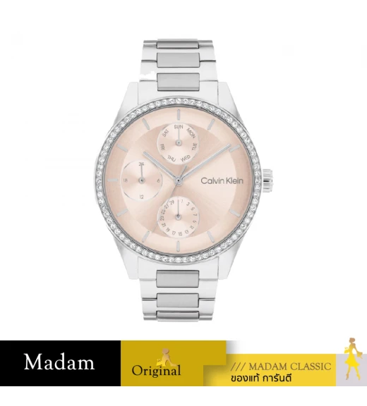 นาฬิกาข้อมือ CALVIN KLEIN CK25100007,38 MM.,STAINLESS STEEL,SILVER	