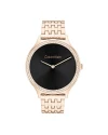 นาฬิกาข้อมือ CALVIN KLEIN CK25100003,38 MM.,STAINLESS STEEL,BLACK / ROSE GOLD