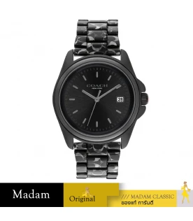 นาฬิกาข้อมือ COACH 14504186,ACETATE WOMEN'S WATCH,36 MM.,STAINLESS STEEL,BLACK		