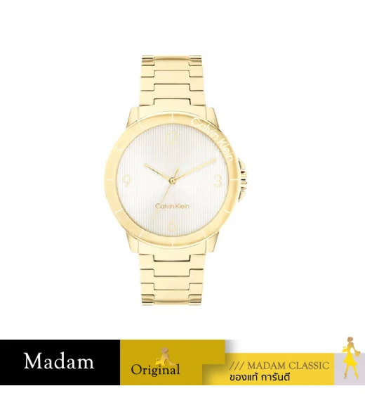 นาฬิกาข้อมือ CALVIN KLEIN CK25100023,36 MM.,STAINLESS STEEL, GOLD