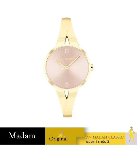 นาฬิกาข้อมือ CALVIN KLEIN CK25100027,30 MM.,STAINLESS STEEL,GOLD		