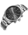 นาฬิกาข้อมือ LEE COOPER LC08042-350,44 MM,STAINLESS STEEL,BLACK / SILVER		