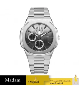 นาฬิกาข้อมือ LEE COOPER LC08047-350,45 MM,STAINLESS STEEL,BLACK / SILVER		