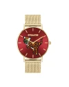นาฬิกาข้อมือ COACH 14503872,36 MM,STAINLESS STEEL,RED / GOLD		