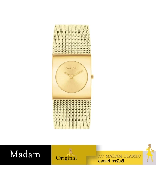 นาฬิกาข้อมือ CALVIN KLEIN CK25100062,24 MM.,STAINLESS STEEL,GOLD 				