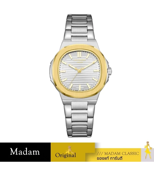 นาฬิกาข้อมือ LEE COOPER LC08017-230,38 MM,STAINLESS STEEL,SILVER				