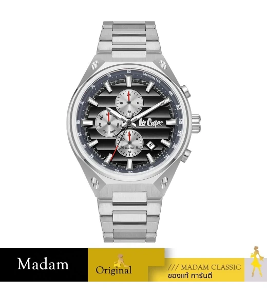 นาฬิกาข้อมือ LEE COOPER LC08026-360,45 MM,STAINLESS STEEL,SILVER				