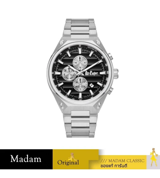 นาฬิกาข้อมือ LEE COOPER LC08026-350,45 MM,STAINLESS STEEL,SILVER				