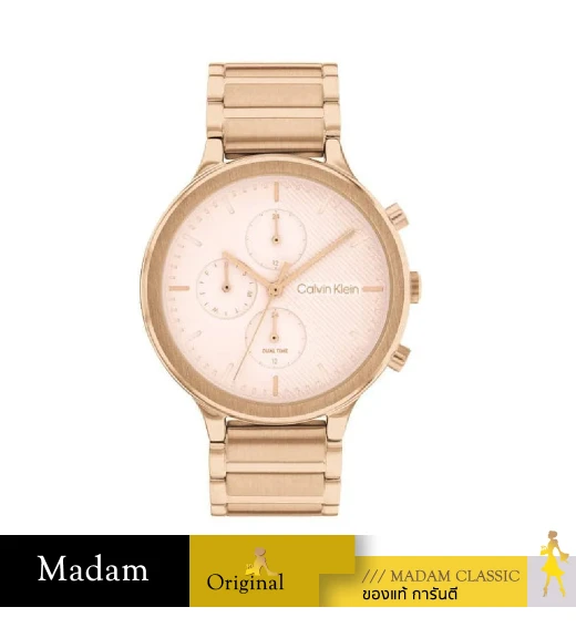 นาฬิกาข้อมือ CALVIN KLEIN CK25200241,38 MM.,STAINLESS STEEL,ROSE GOLD				