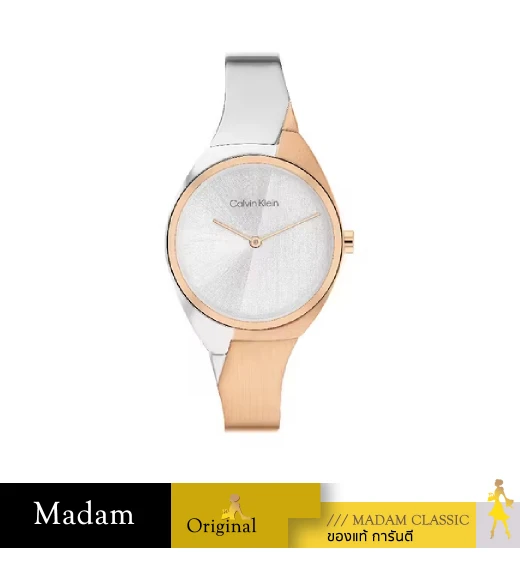 นาฬิกาข้อมือ CALVIN KLEIN CK25200237,30 MM.,STAINLESS STEEL,SILVER/ROSE GOLD				