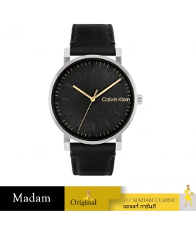 นาฬิกาข้อมือ CALVIN KLEIN CK25200262,43 MM.,LEATHER STRAP,BLACK   				